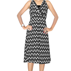 Printed Knitted Dress (1)