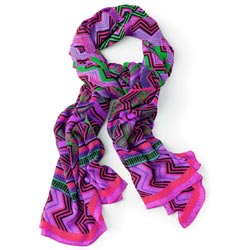 Abstract Pink Scarf