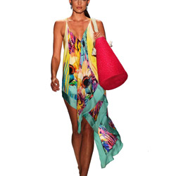 Abstract Beach Dress