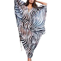 Zebra Print Kaftan