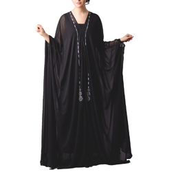 Black Kaftan Burkha