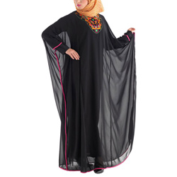 Kaftan Style Net Burkha