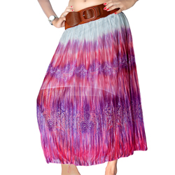 Ombre Printed Skirt
