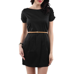 Black Short Ladies Dress