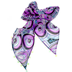 Swirl Design Scarf